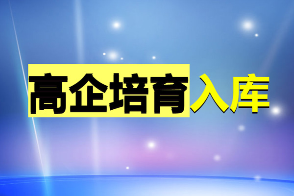 高新技術企業(yè)培育入庫