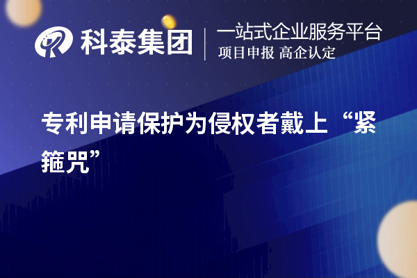 專利申請保護為侵權(quán)者戴上“緊箍咒”