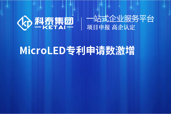 Micro LED專利申請數(shù)激增