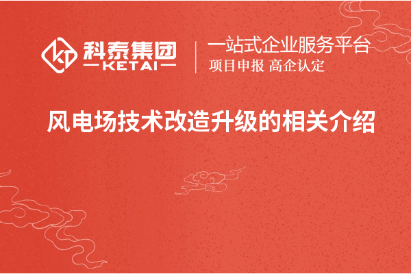 風電場技術改造升級的相關介紹