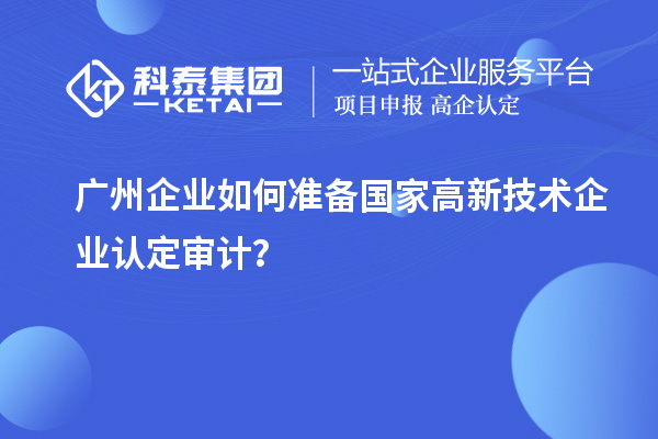 廣州企業(yè)如何準(zhǔn)備國(guó)家高新技術(shù)企業(yè)認(rèn)定審計(jì)？