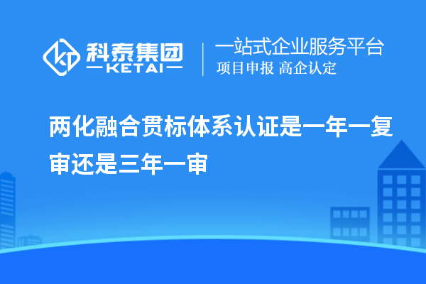 兩化融合貫標體系認證是一年一復(fù)審還是三年一審