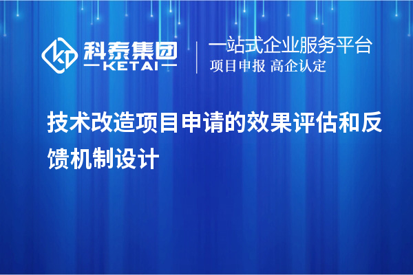 技術(shù)改造項(xiàng)目申請(qǐng)的成果評(píng)估與反饋機(jī)制探析		 		