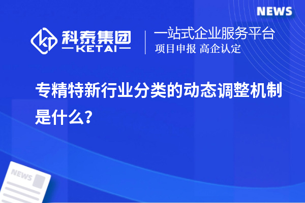 專精特新行業(yè)分類的動(dòng)態(tài)調(diào)整機(jī)制是什么？