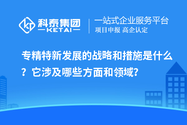 專精特新發(fā)展的戰(zhàn)略和措施是什么？它涉及哪些方面和領(lǐng)域？