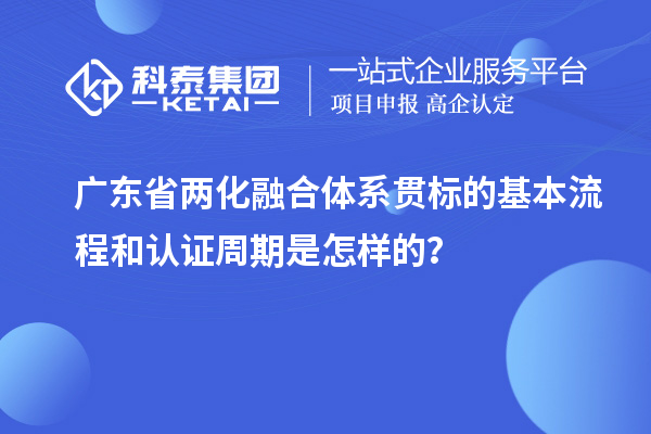 廣東省兩化融合體系貫標(biāo)的基本流程和認(rèn)證周期是怎樣的？