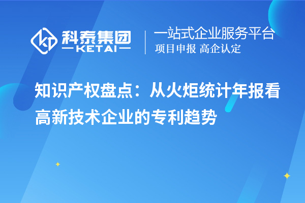 知識產(chǎn)權(quán)盤點：從火炬統(tǒng)計年報看高新技術(shù)企業(yè)的專利趨勢