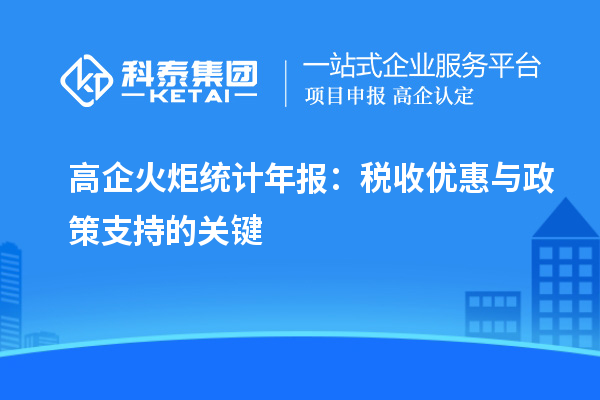 高企火炬統(tǒng)計(jì)年報(bào)：稅收優(yōu)惠與政策支持的關(guān)鍵