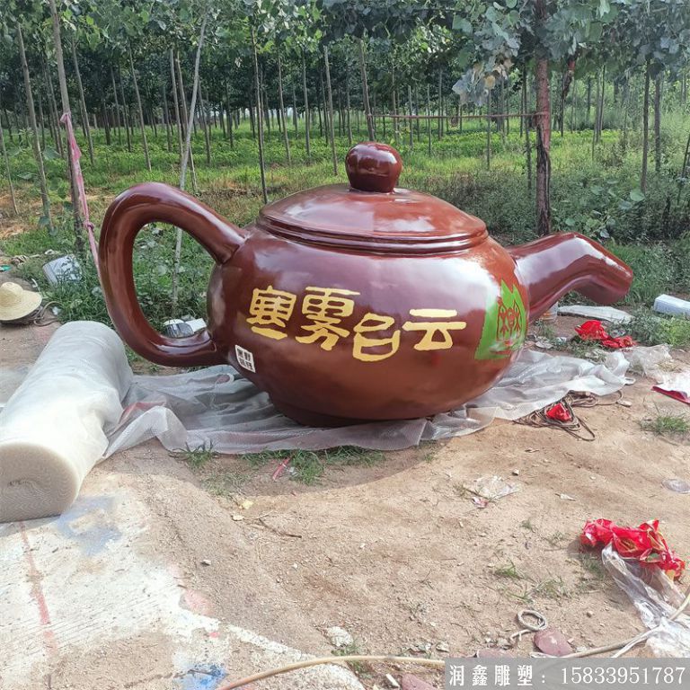 銅雕天壺噴泉構(gòu)造,廠(chǎng)家加工鍛銅天壺